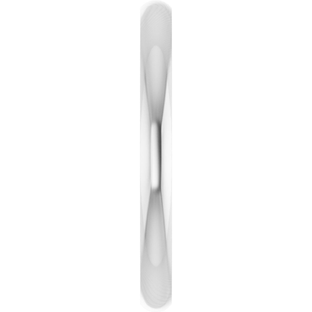 Ultra-Lightweight Comfort-Fit Half Round Band