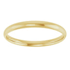Ultra-Lightweight Comfort-Fit Half Round Band