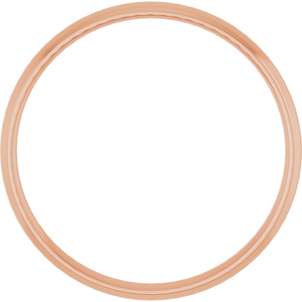 Ultra-Lightweight Comfort-Fit Half Round Band