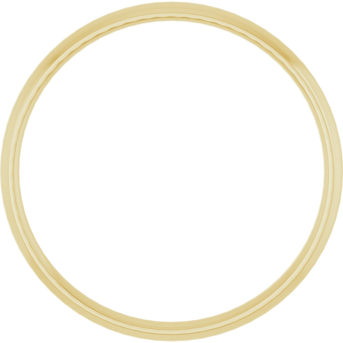 Ultra-Lightweight Comfort-Fit Half Round Band