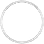 Ultra-Lightweight Comfort-Fit Half Round Band