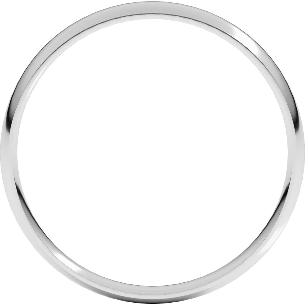 Ultra-Lightweight Comfort-Fit Half Round Band