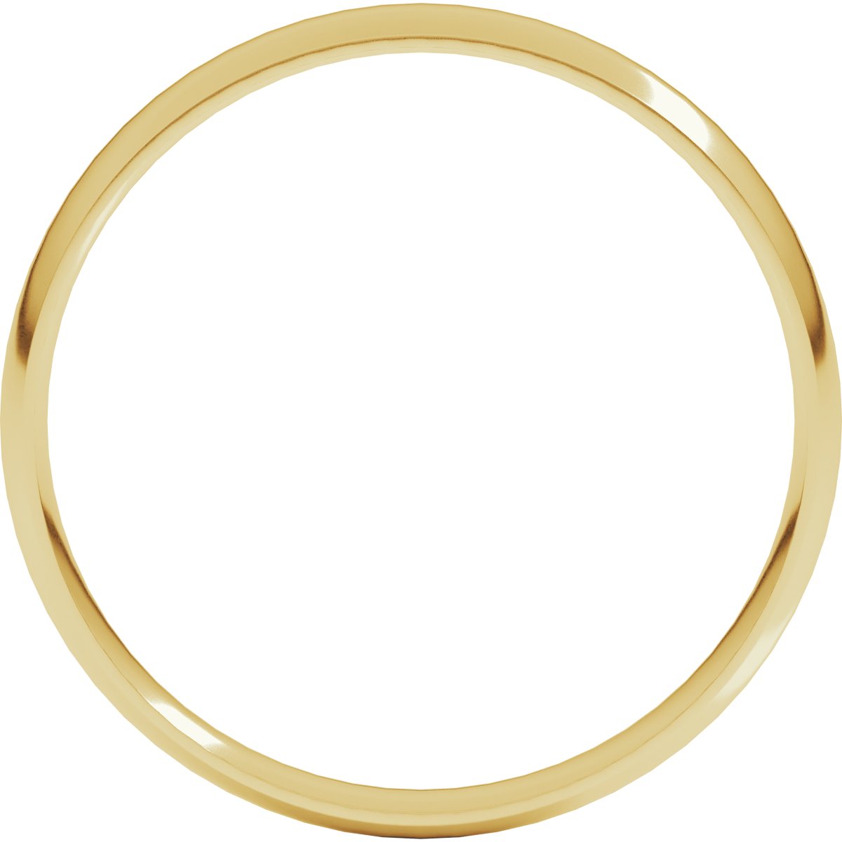 Ultra-Lightweight Comfort-Fit Half Round Band