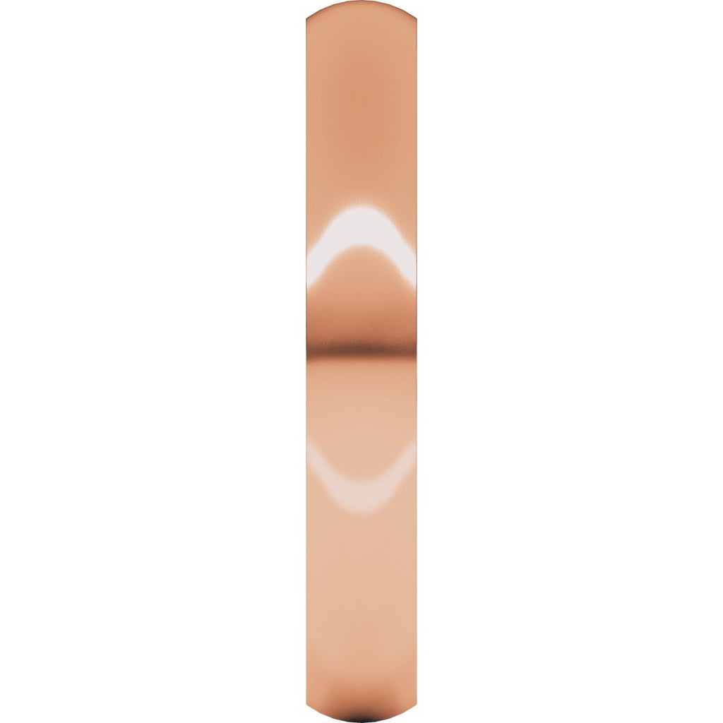 Ultra-Lightweight Comfort-Fit Half Round Band