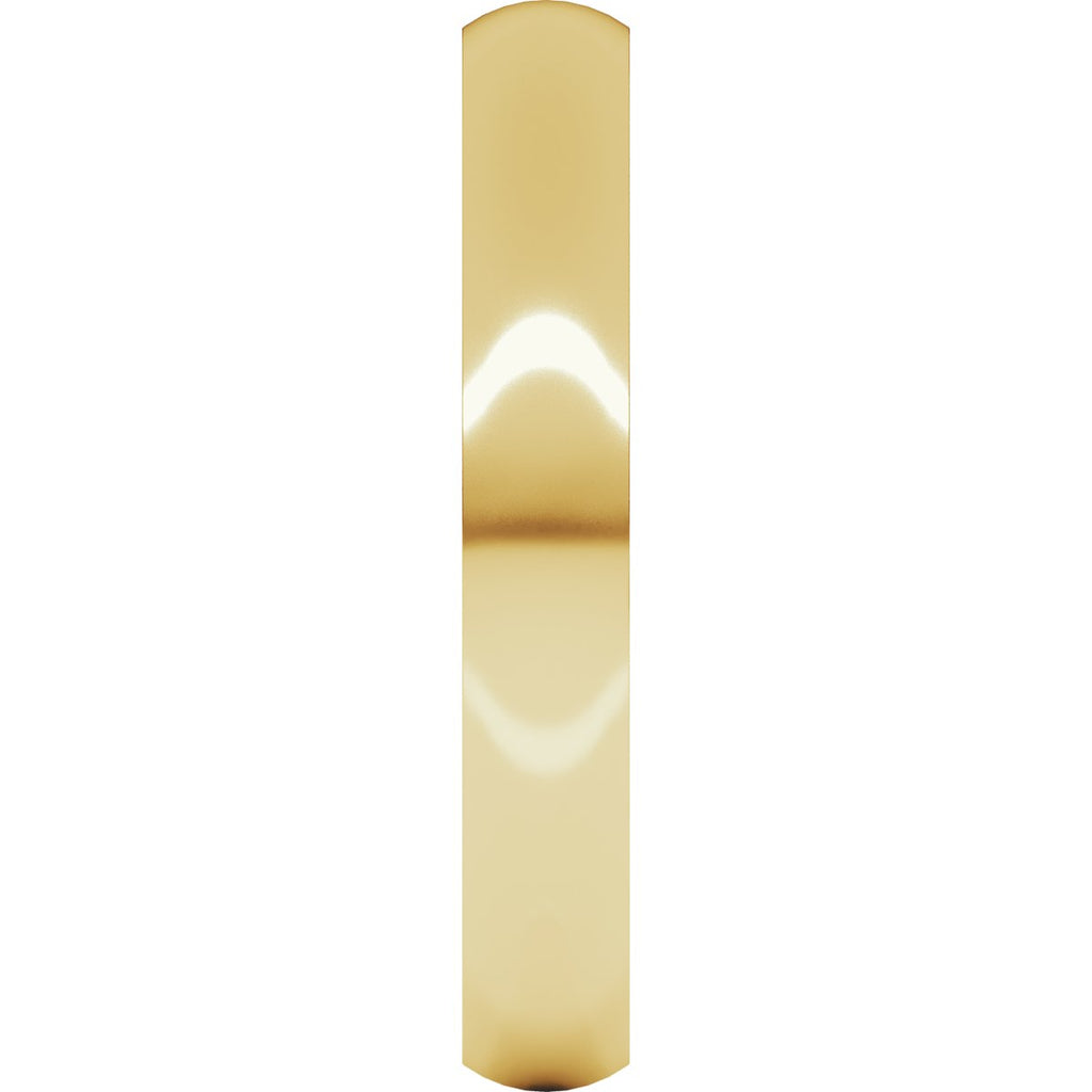 Ultra-Lightweight Comfort-Fit Half Round Band