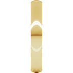 Ultra-Lightweight Comfort-Fit Half Round Band