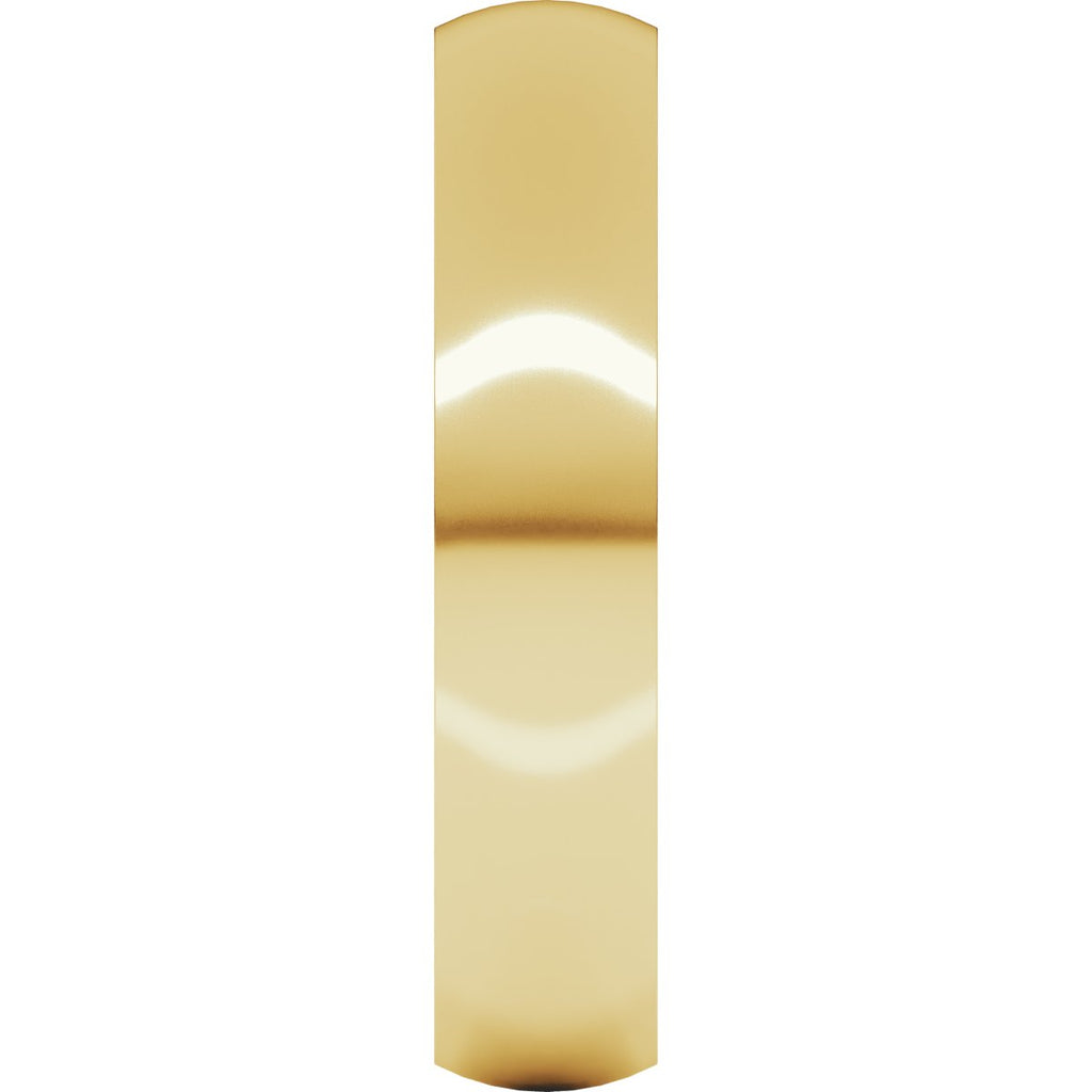 Ultra-Lightweight Comfort-Fit Half Round Band
