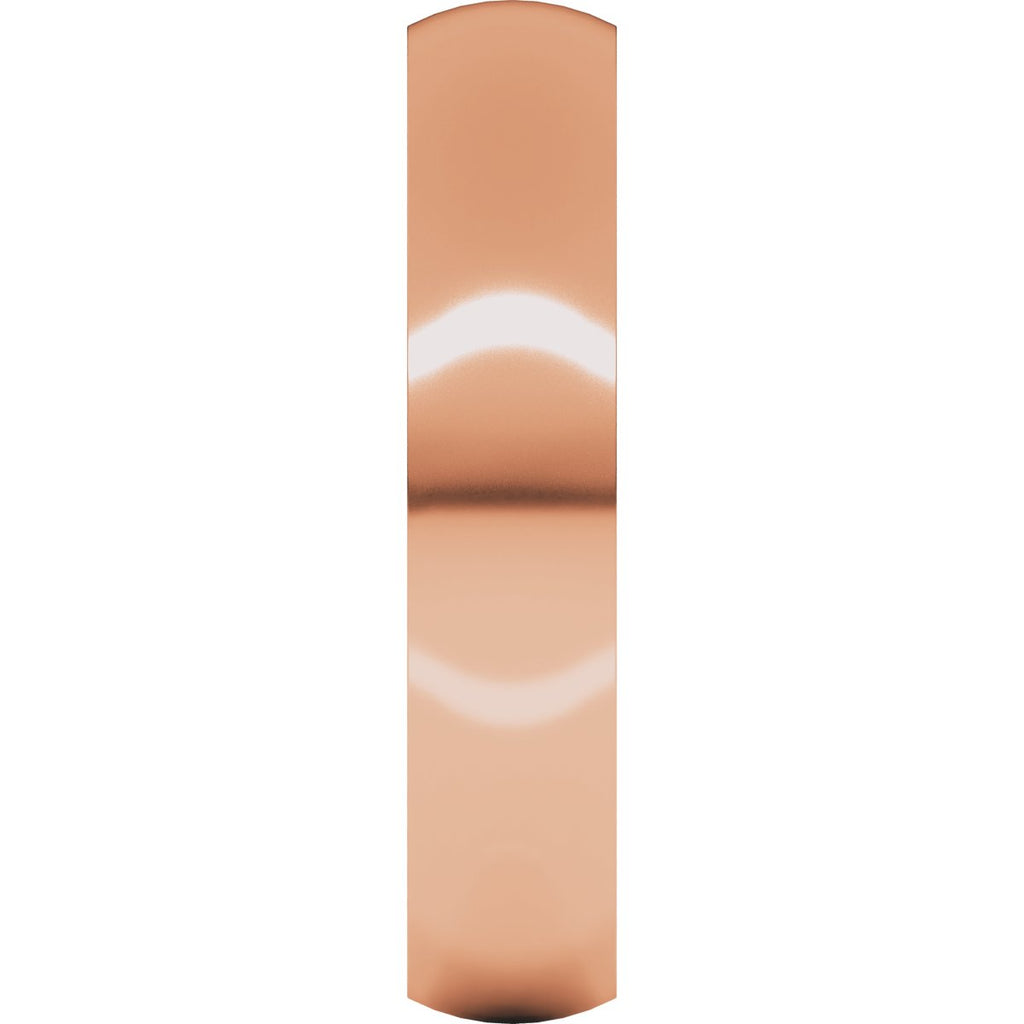 Ultra-Lightweight Comfort-Fit Half Round Band