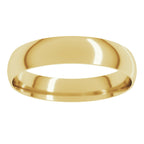 Ultra-Lightweight Comfort-Fit Half Round Band