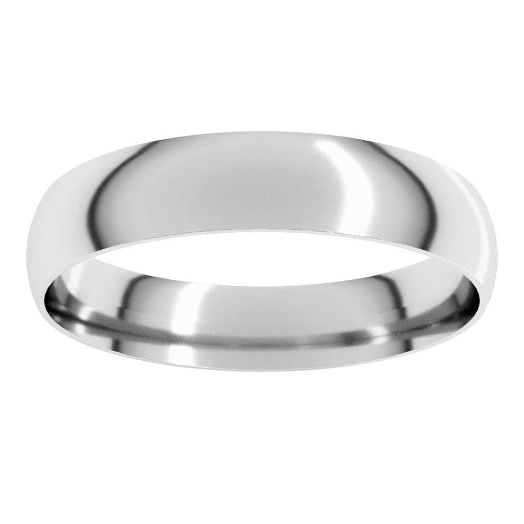 Ultra-Lightweight Comfort-Fit Half Round Band