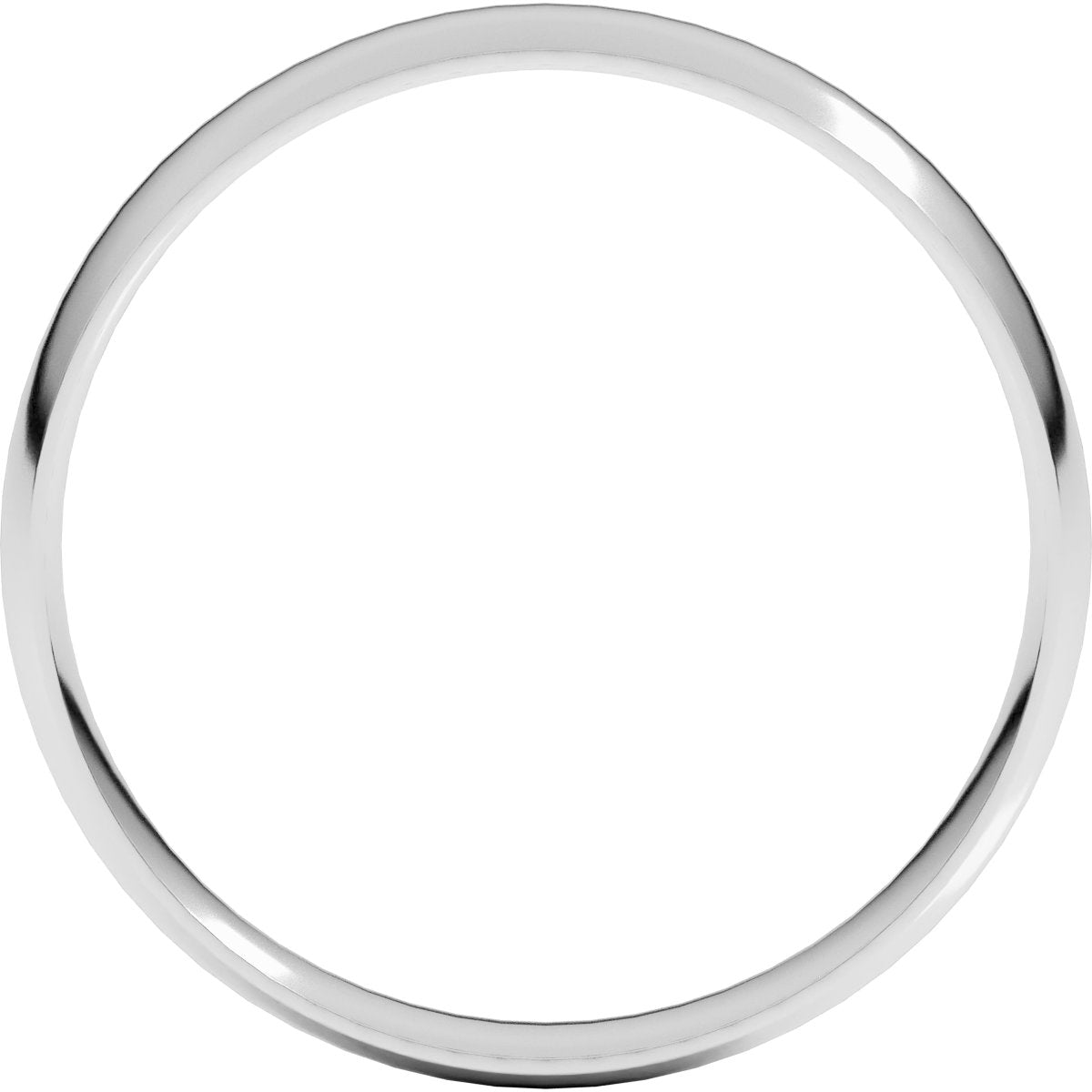 Ultra-Lightweight Comfort-Fit Half Round Band