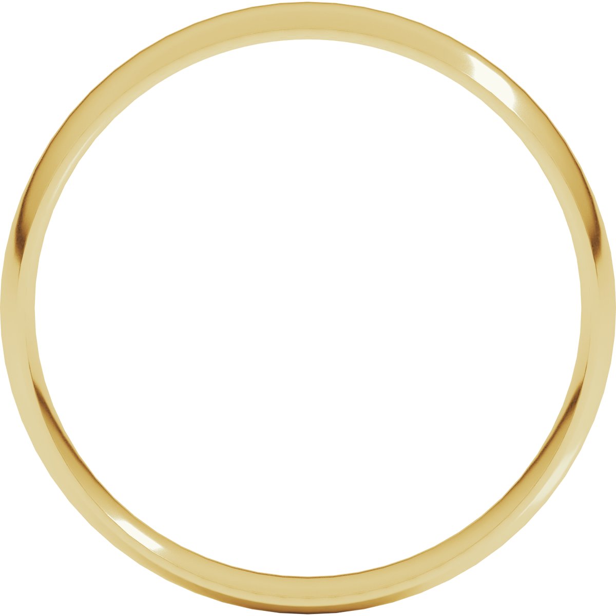 Ultra-Lightweight Comfort-Fit Half Round Band