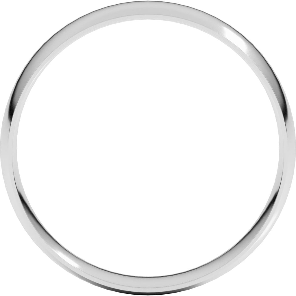Ultra-Lightweight Comfort-Fit Half Round Band