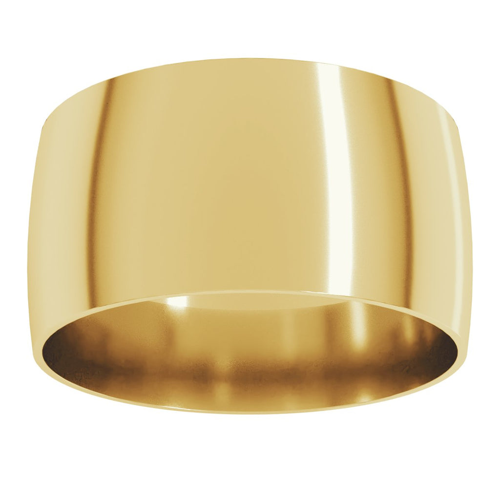 Ultra-Lightweight Comfort-Fit Half Round Band
