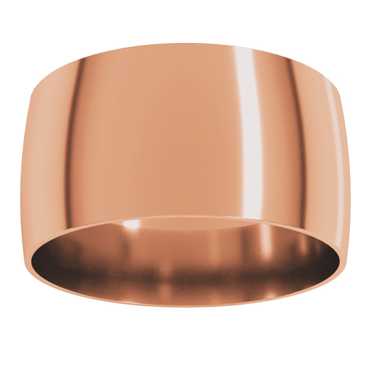 Ultra-Lightweight Comfort-Fit Half Round Band