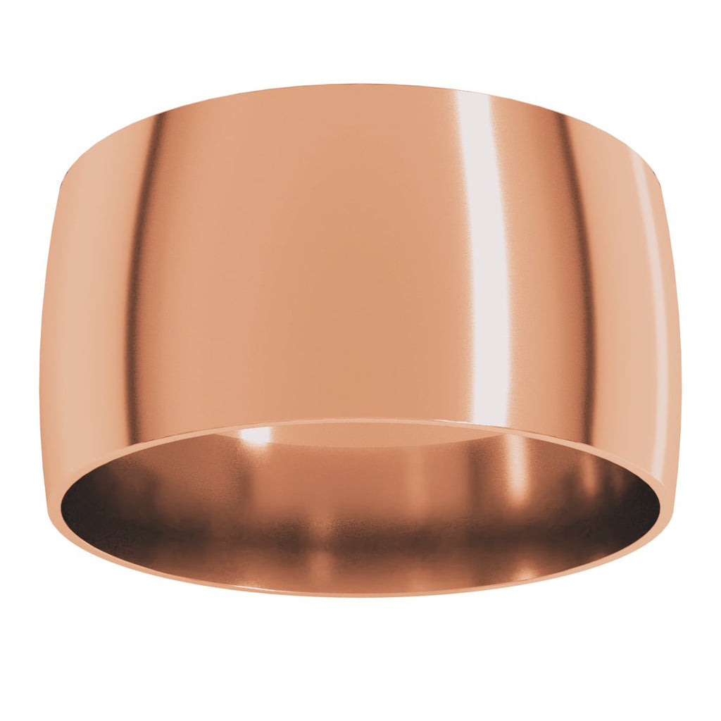 Ultra-Lightweight Comfort-Fit Half Round Band