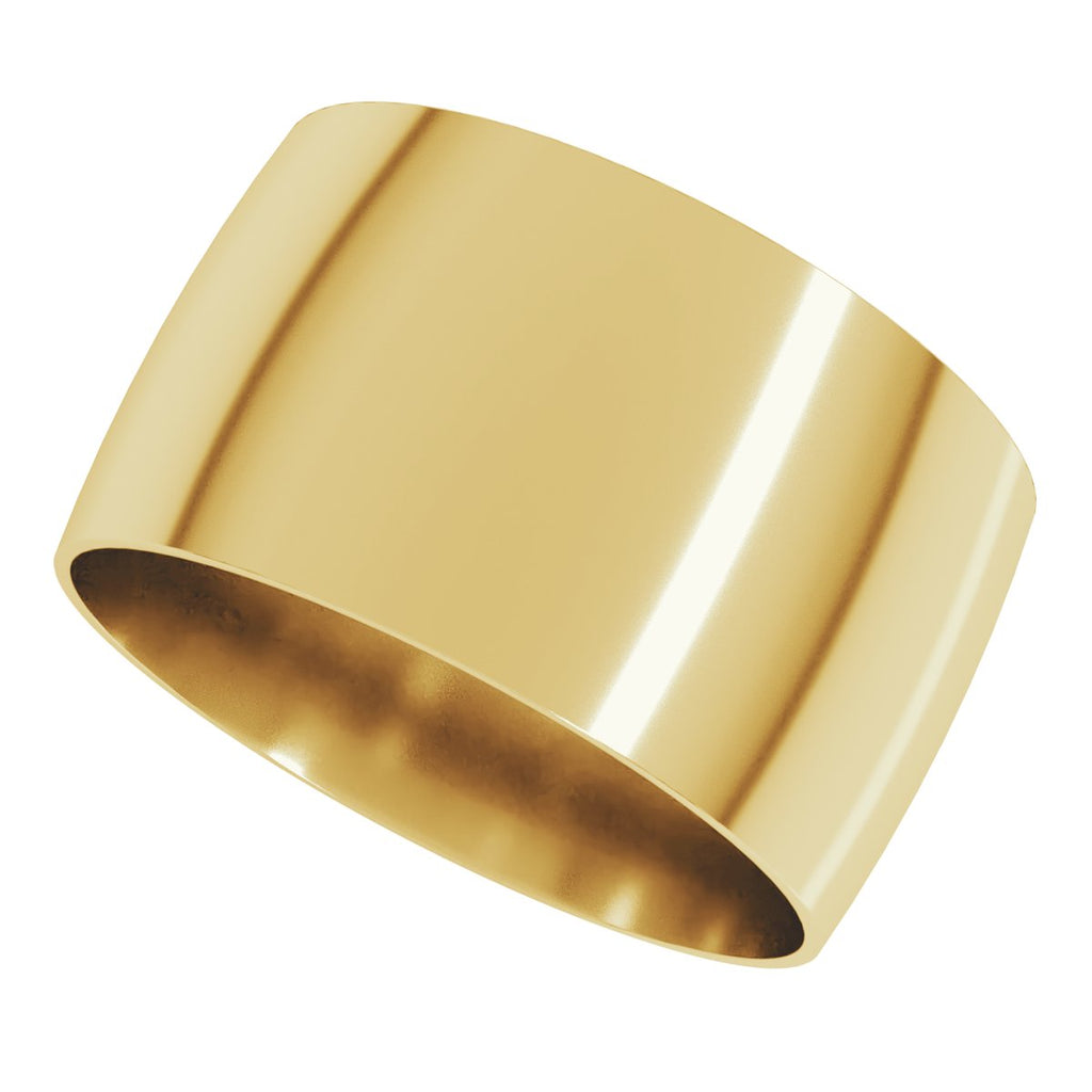 Ultra-Lightweight Comfort-Fit Half Round Band