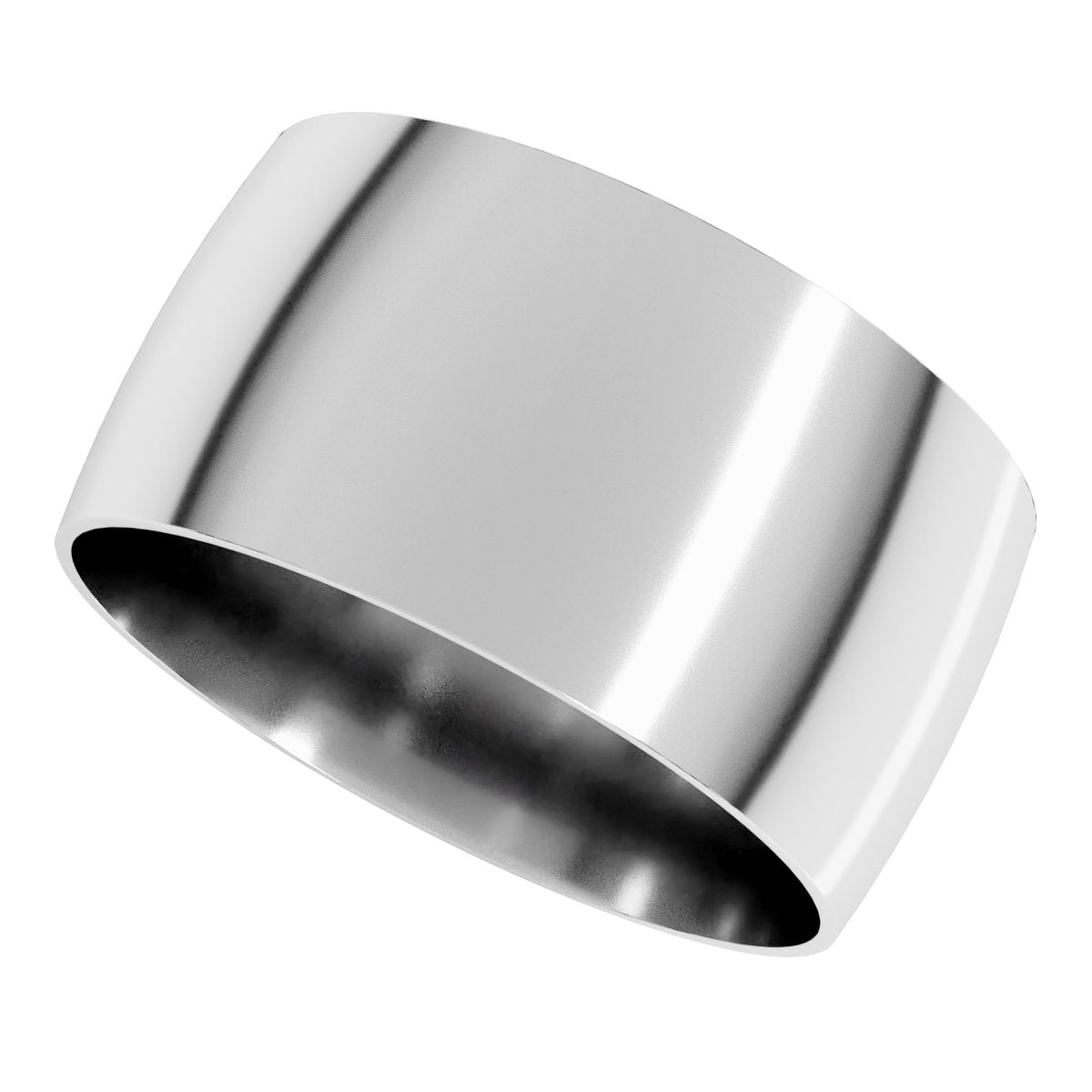 Ultra-Lightweight Comfort-Fit Half Round Band
