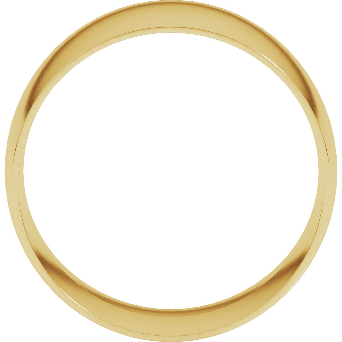 Ultra-Lightweight Comfort-Fit Half Round Band