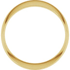 Ultra-Lightweight Comfort-Fit Half Round Band