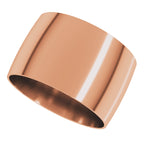 Ultra-Lightweight Comfort-Fit Half Round Band