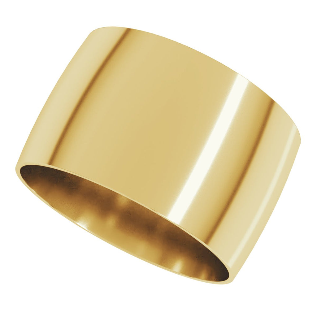 Ultra-Lightweight Comfort-Fit Half Round Band