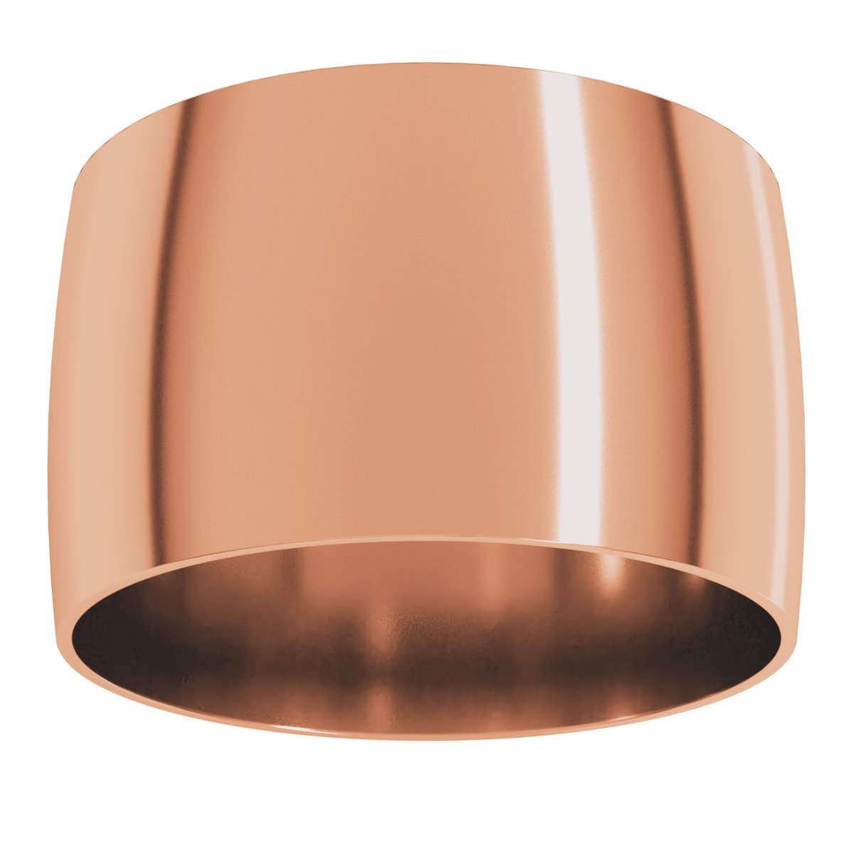 Ultra-Lightweight Comfort-Fit Half Round Band