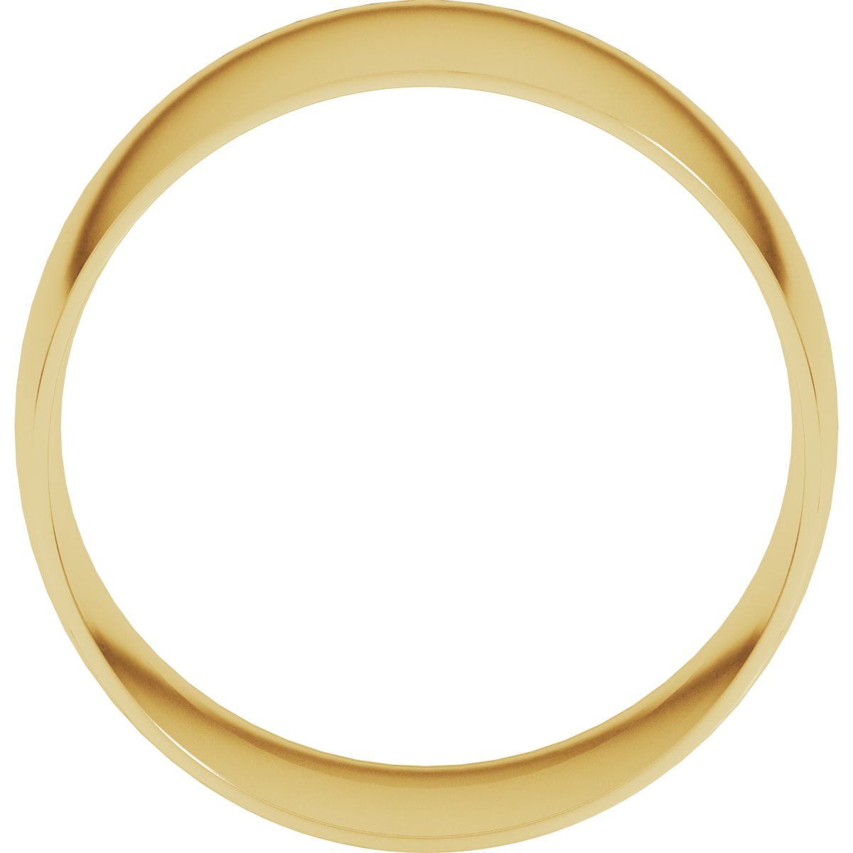 Ultra-Lightweight Comfort-Fit Half Round Band