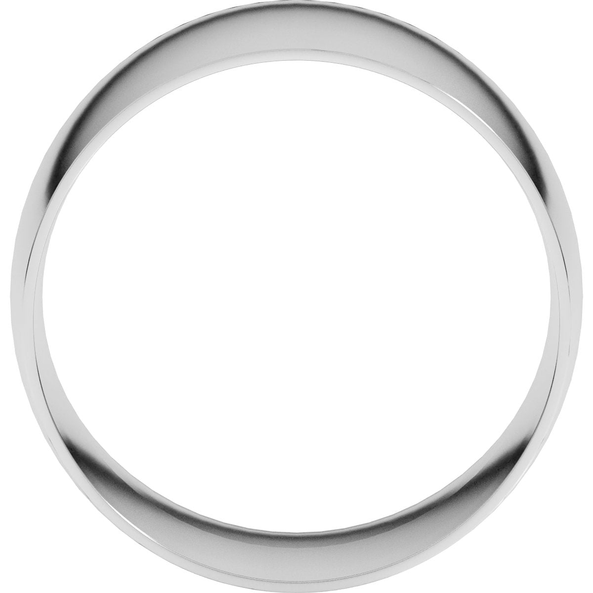 Ultra-Lightweight Comfort-Fit Half Round Band