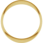 Ultra-Lightweight Comfort-Fit Half Round Band