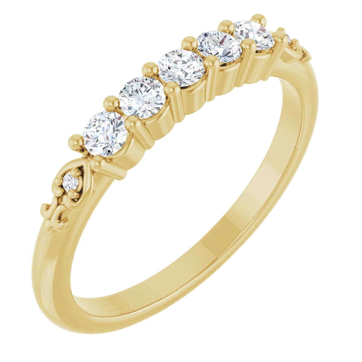 Five-Stone Anniversary Band