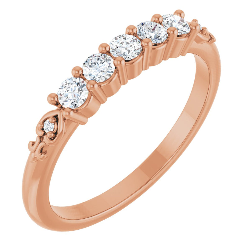 Five-Stone Anniversary Band