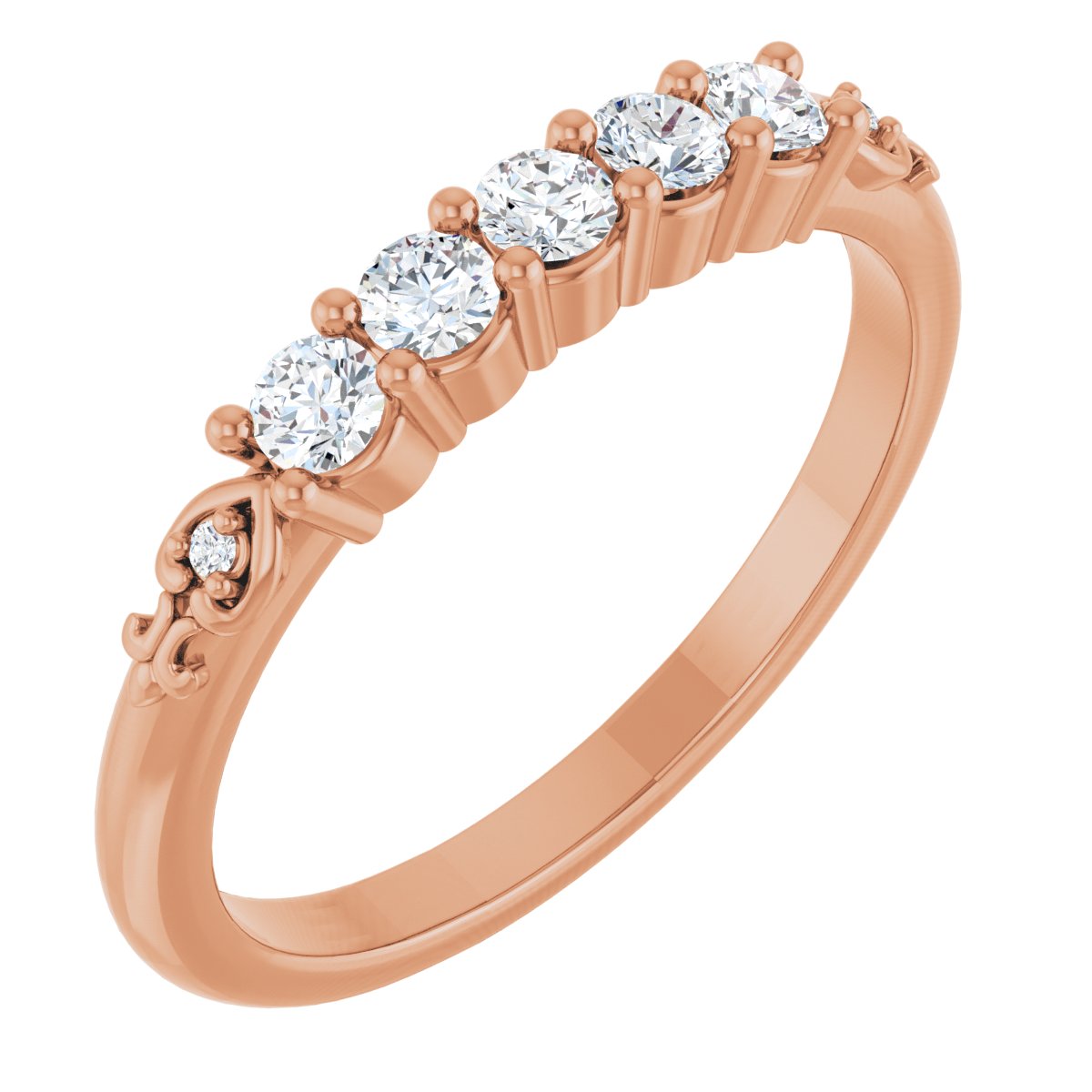 Five-Stone Anniversary Band