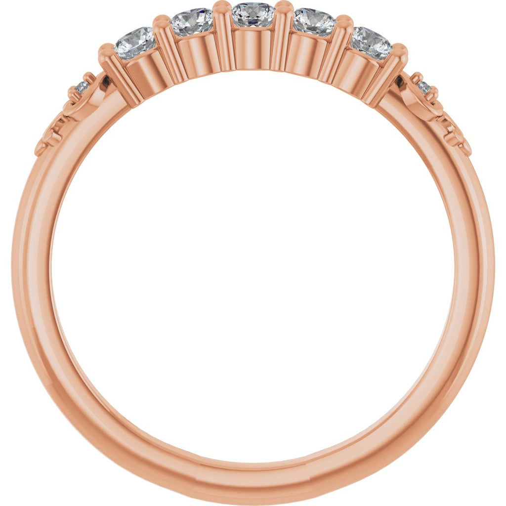 Five-Stone Anniversary Band