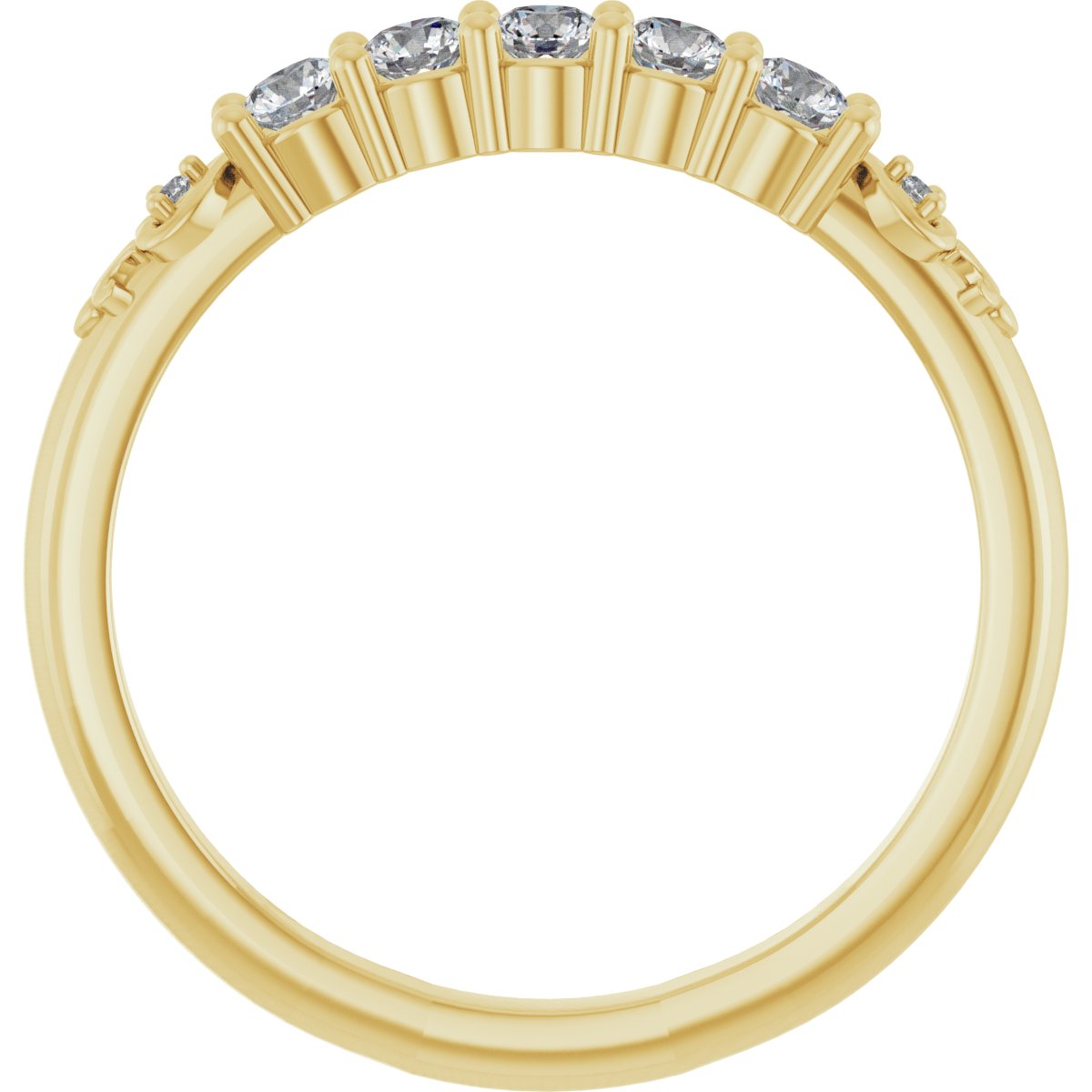 Five-Stone Anniversary Band