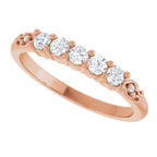 Five-Stone Anniversary Band