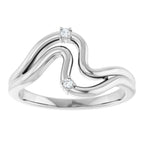 Accented Freeform Ring