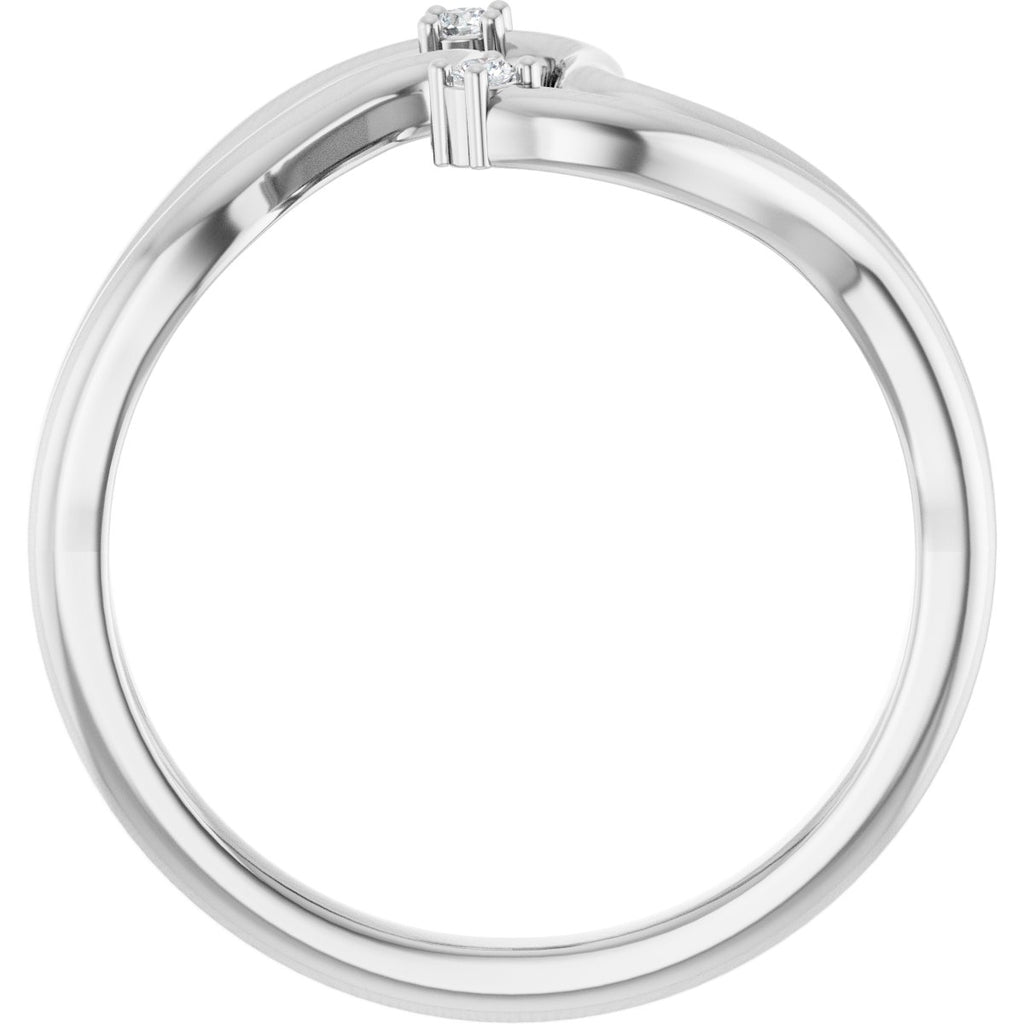 Accented Freeform Ring