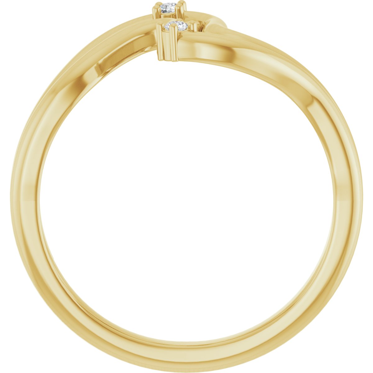 Accented Freeform Ring