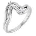 Accented Freeform Ring