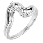 Accented Freeform Ring