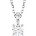 Solitaire Necklace or Pendant