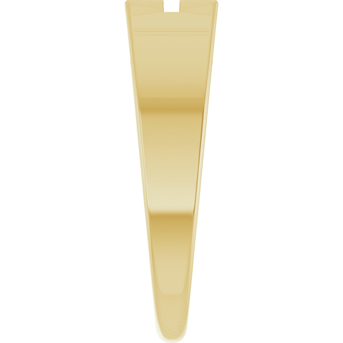 Rectangle Cross Signet Ring