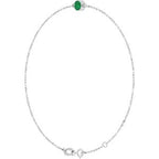 Bezel-Set Link Bracelet