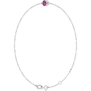 Bezel-Set Link Bracelet