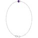 Bezel-Set Link Bracelet