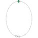 Bezel-Set Link Bracelet