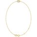 Bezel-Set Link Bracelet