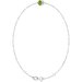 Bezel-Set Link Bracelet