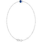 Bezel-Set Link Bracelet